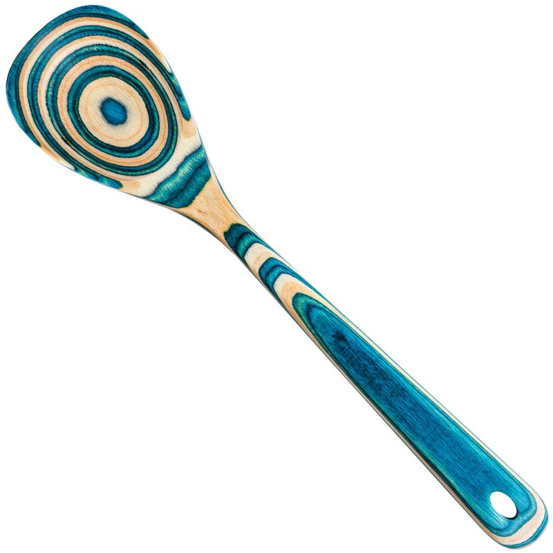 Totally Bamboo Baltique Mykonos Collection Wooden Cooking Spoon â€” 12.5-Inch Kitchen Utensil for Mixing, Stirring, Serving â€” Safe for Nonstick Cookware - Image 1